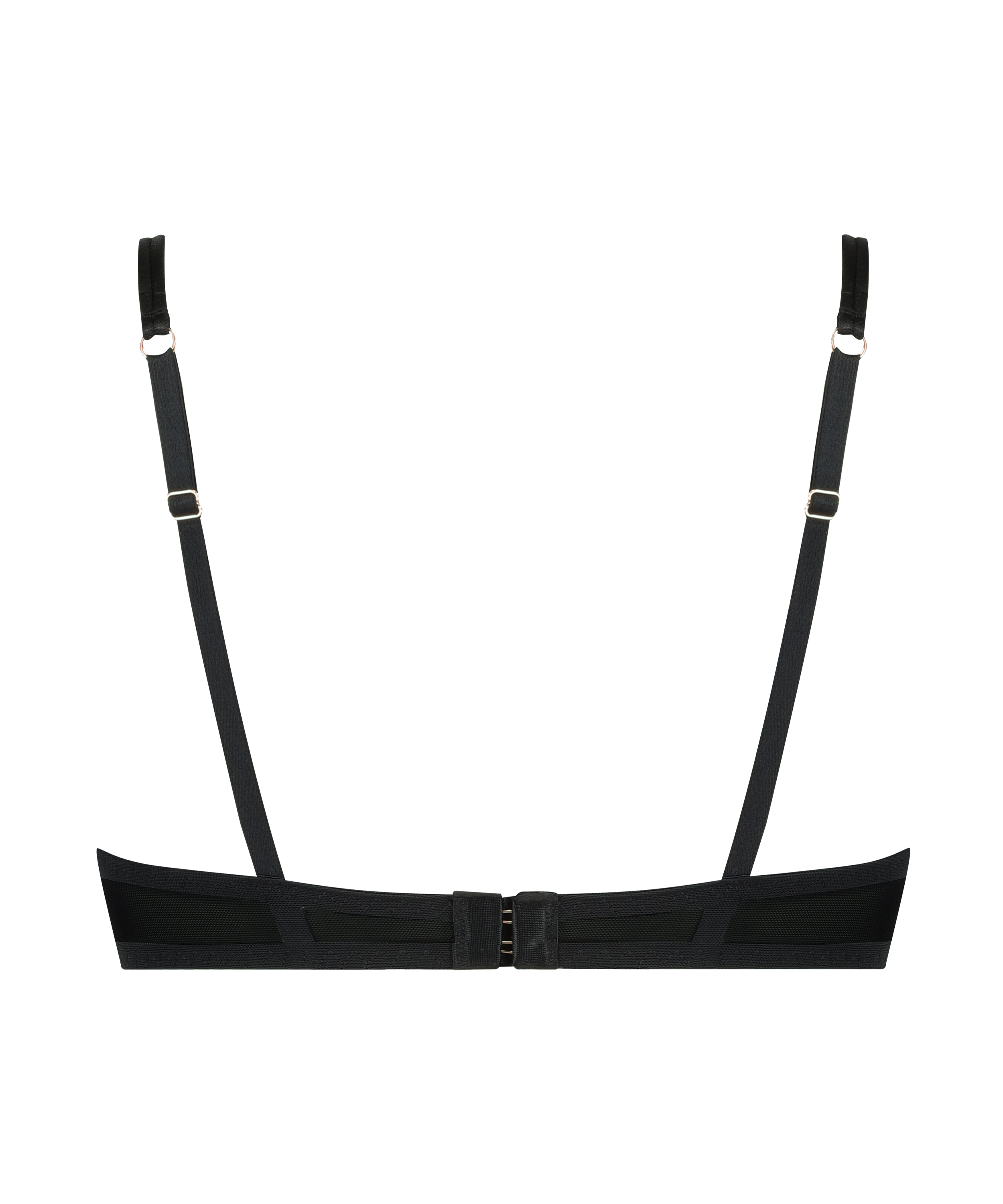 Sujetador de rejilla y preformado Helena, Negro, main