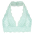 Sujetador bralette Halter Lace, Verde