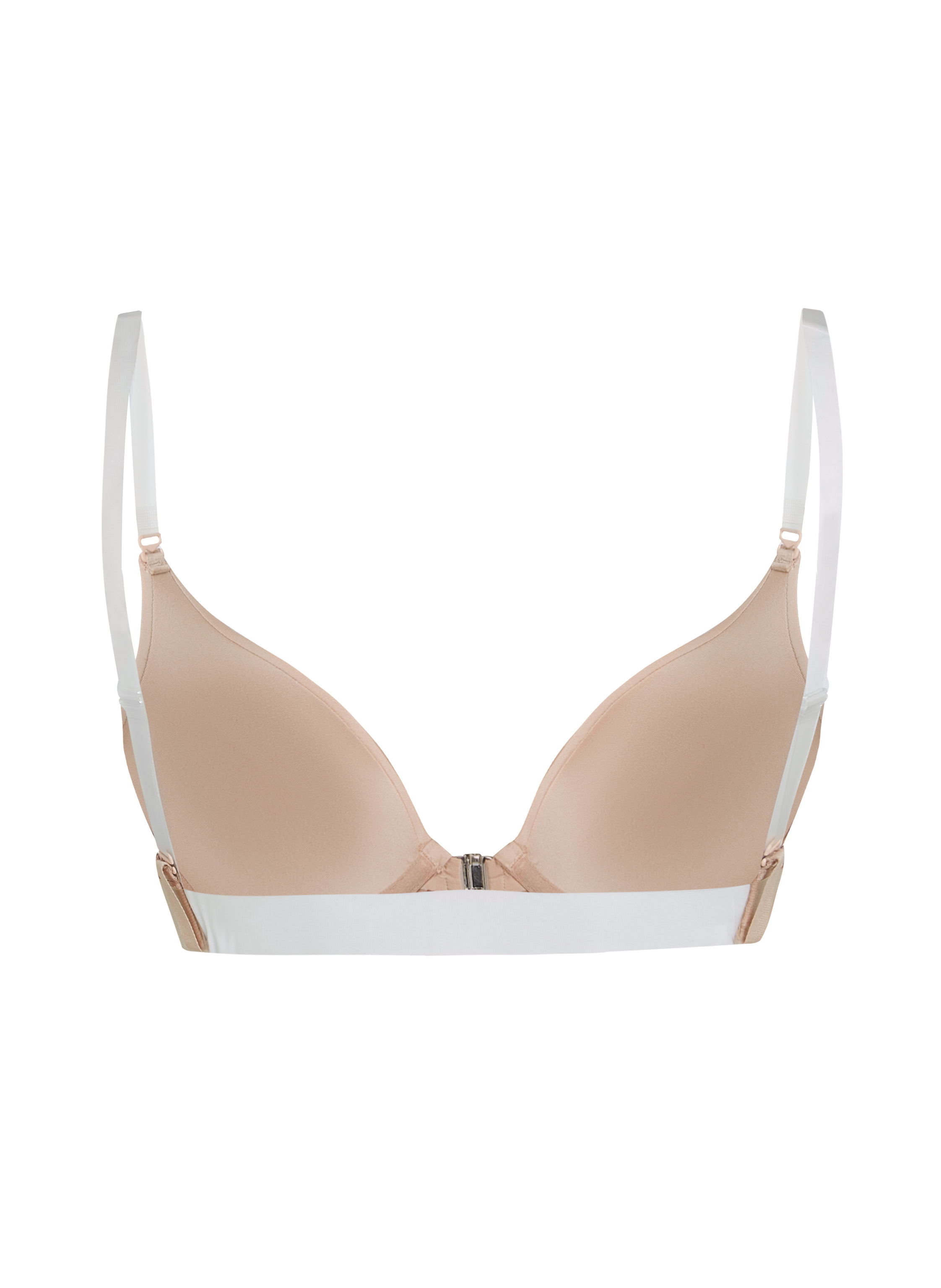 Sujetador push-up de aros preformado Transparant, Beige, main