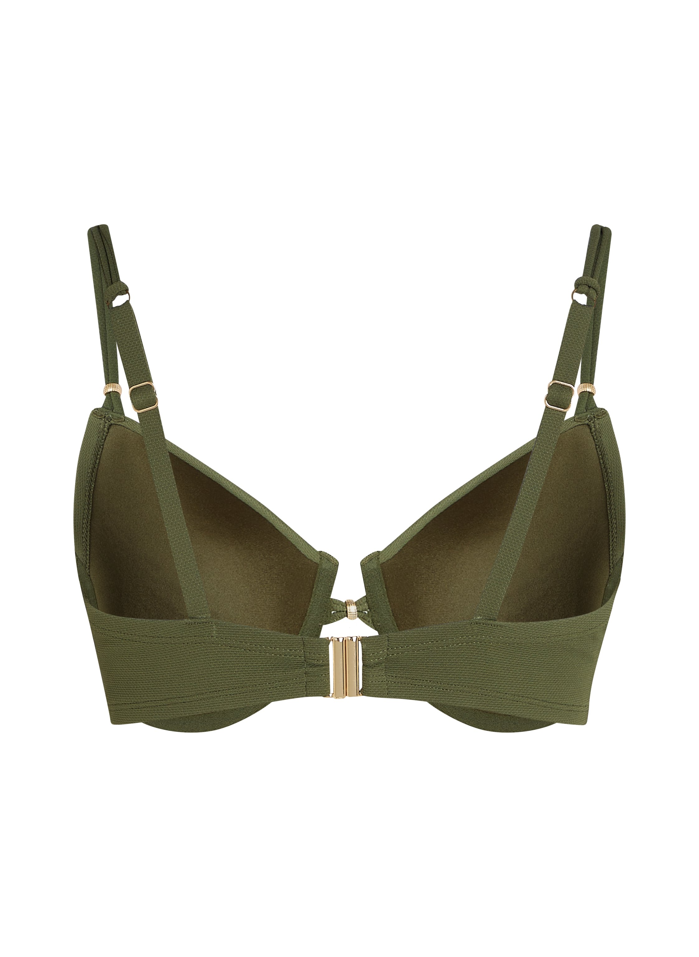 Top de bikini Holbox, Verde, main