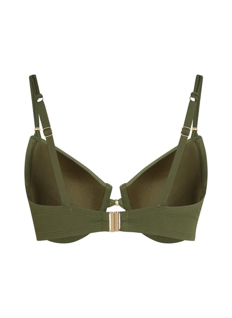 Top de bikini Holbox, Verde