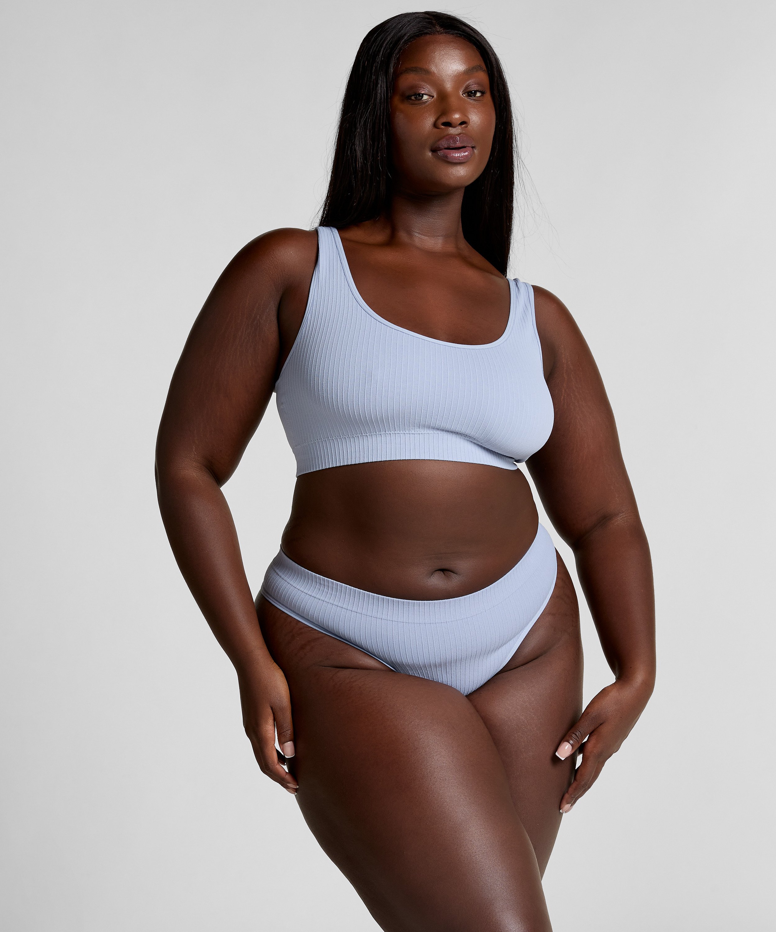 Bralette Dianne Scoop, Azul, main