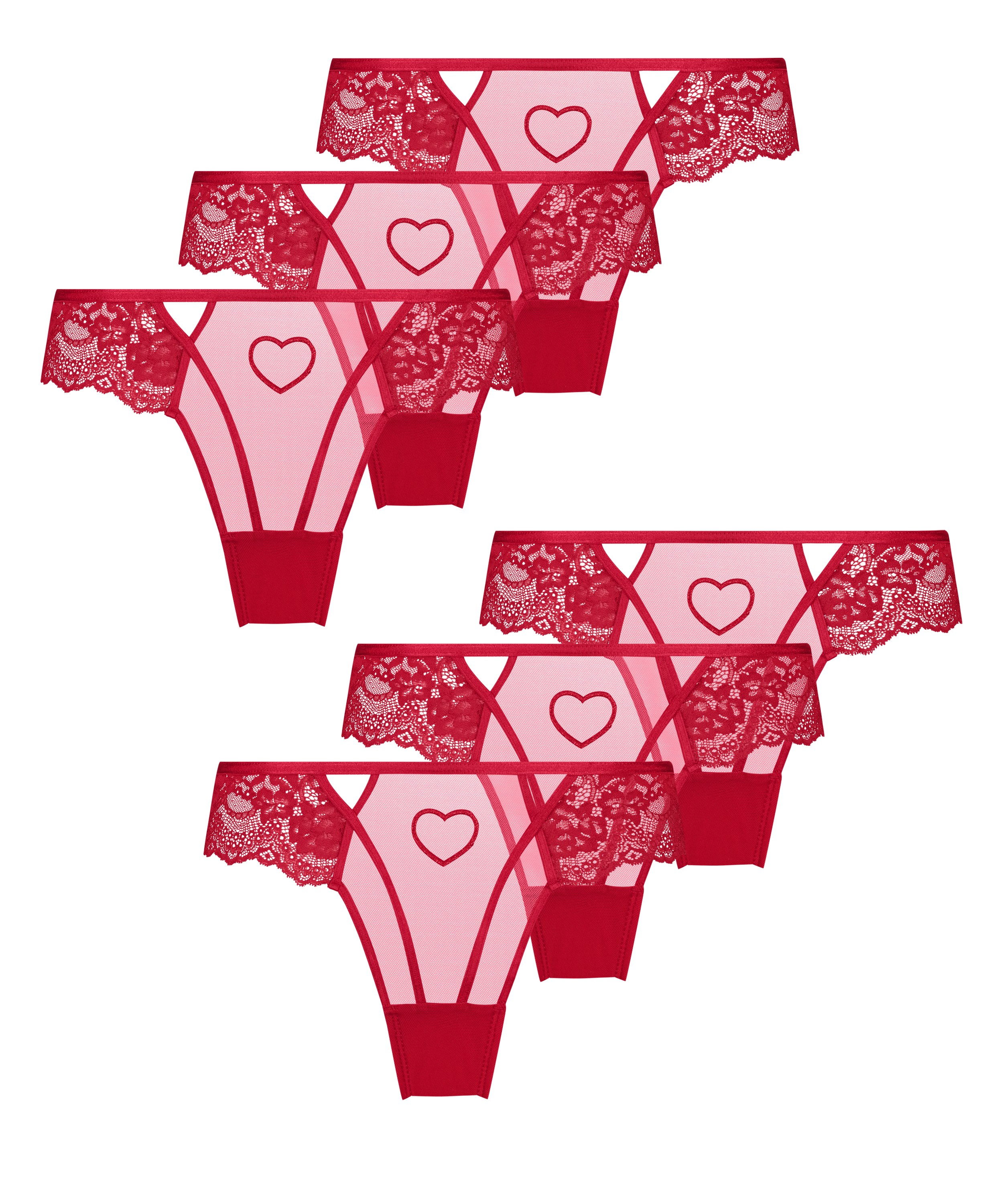 6-Pack Brasilian, Rojo, main