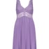 Vestido lencero Nora Lace, Morado