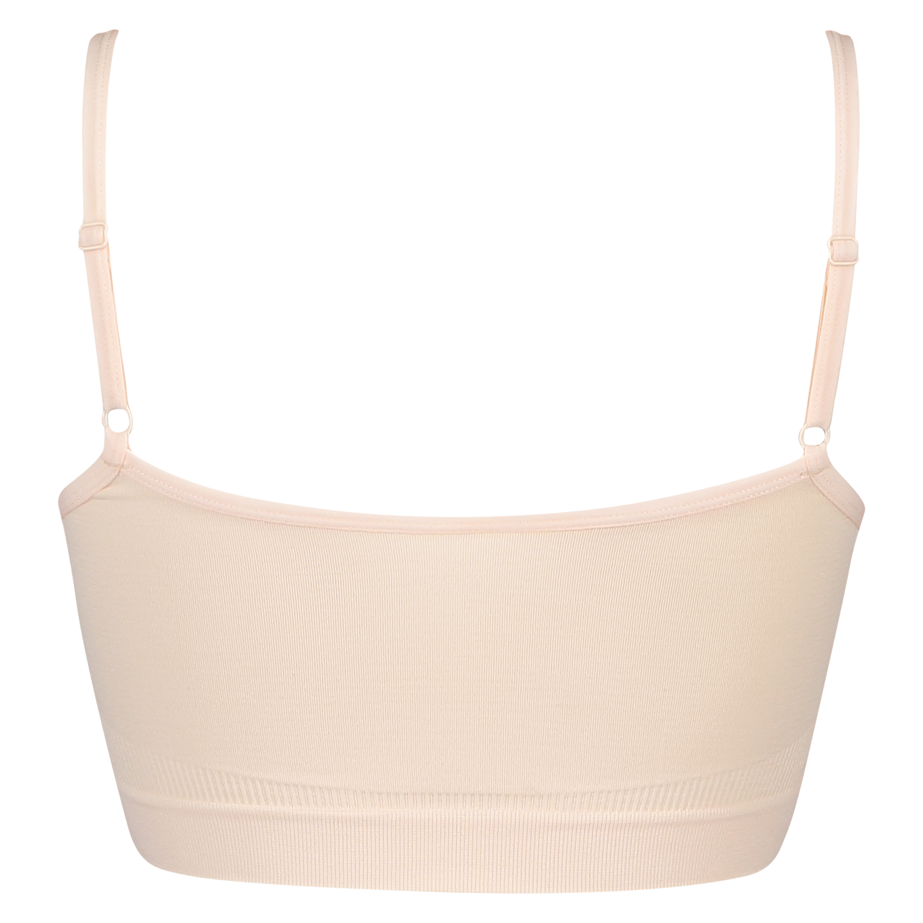 Strappy top sin costuras, Beige, main