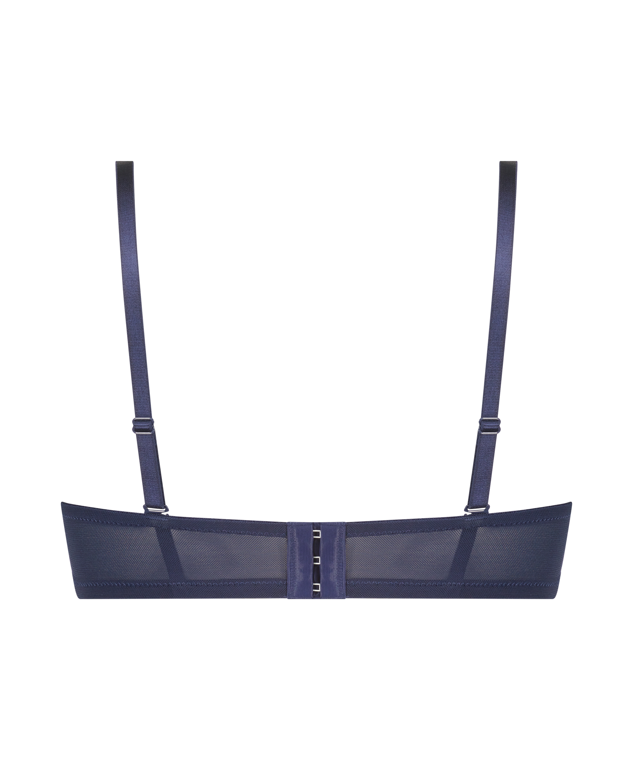 Sujetador preformado con aros y sin tirantes Tracey, Azul, main