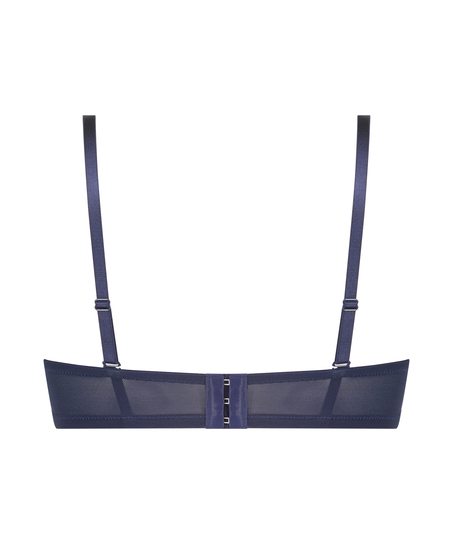 Sujetador preformado con aros y sin tirantes Tracey, Azul