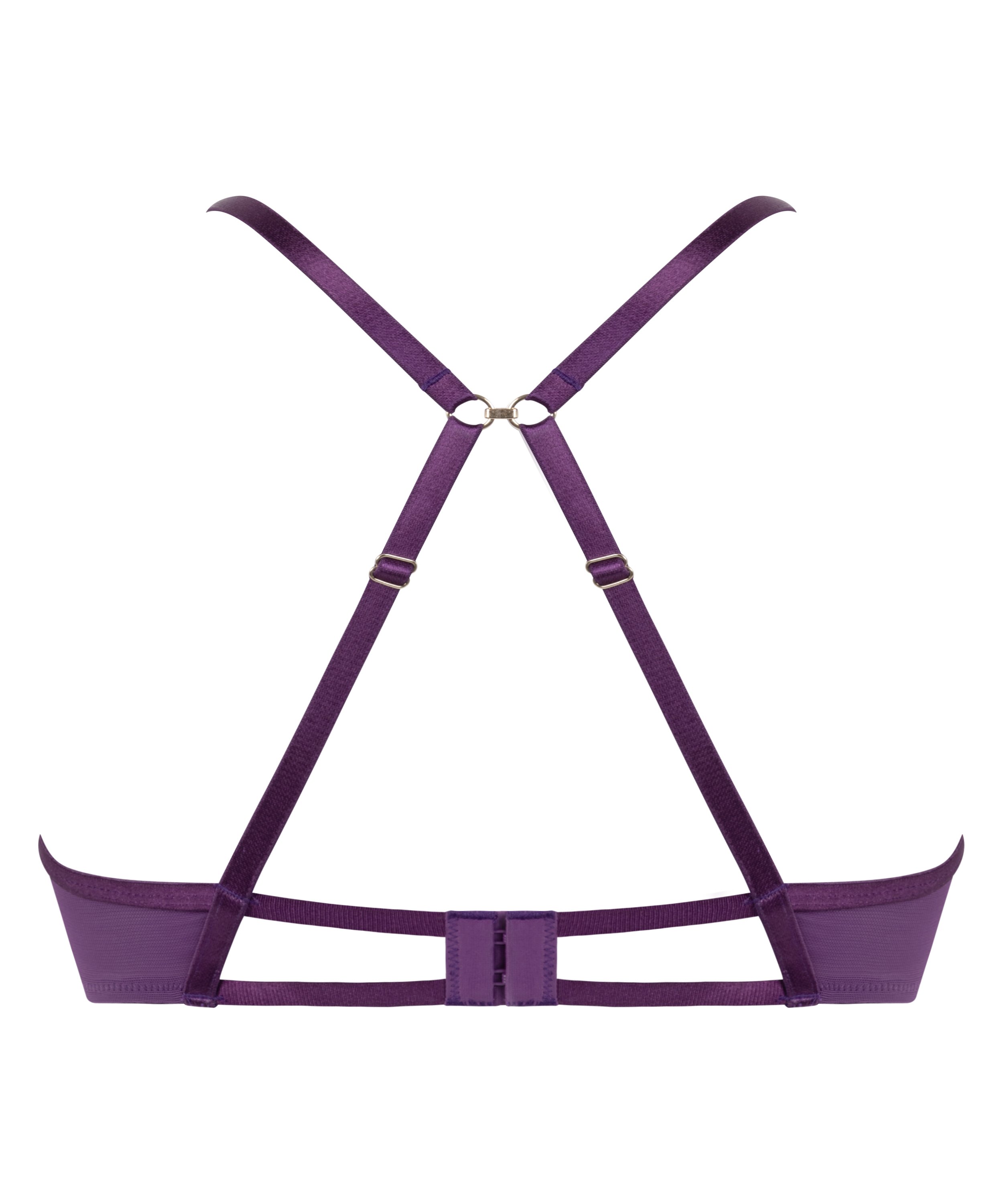 Sujetador sin aros y sin copas Cinnamon, Morado, main