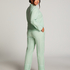 Pantal&oacute;n de pijama de algod&oacute;n, Verde
