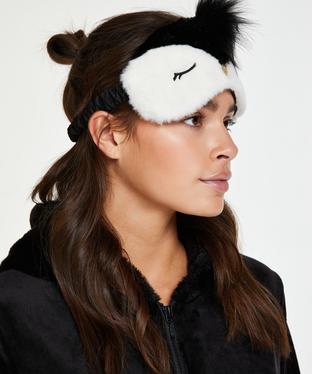 Antifaz para dormir Animal, Negro