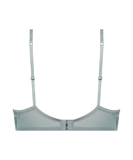 Sujetador longline no preformado Meghan, Azul