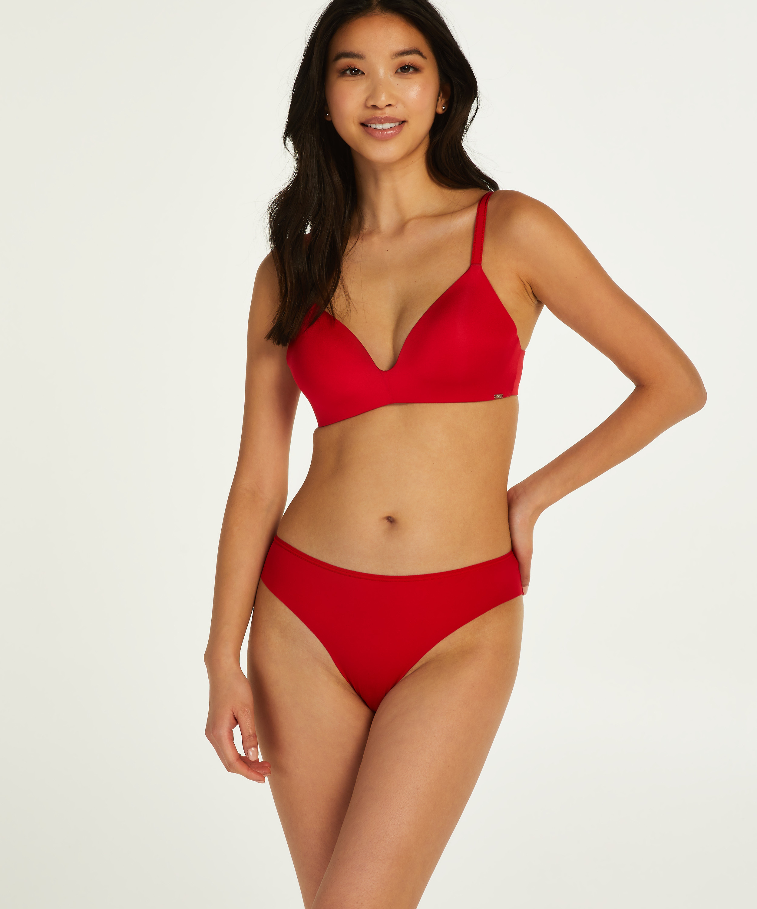 Brasile&ntilde;a Invisible Lace Back, Rojo, main