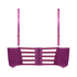 Sujetador de aros no preformado longline Monet, Morado