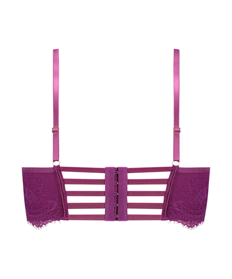 Sujetador de aros no preformado longline Monet, Morado