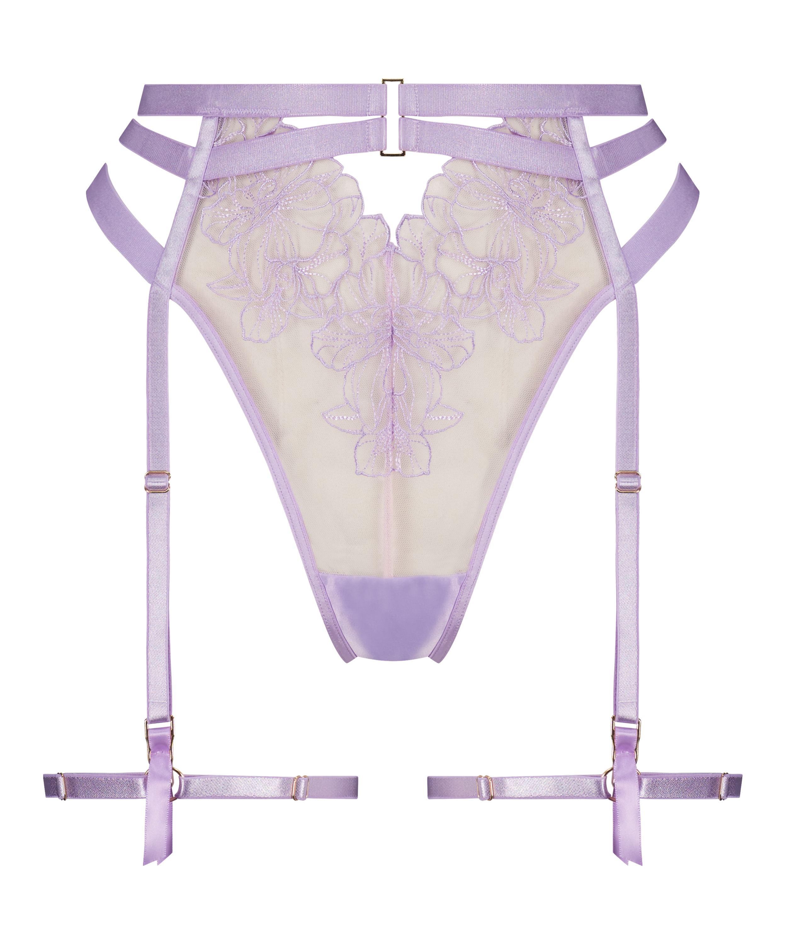 Tanga de tiro alto Tara, Morado, main