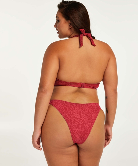 Top de bikini con aros moldeados Kai Copa E +, Rojo