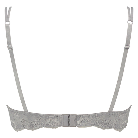 Sujetador de aros preformado Lily Sweetheart, Gris