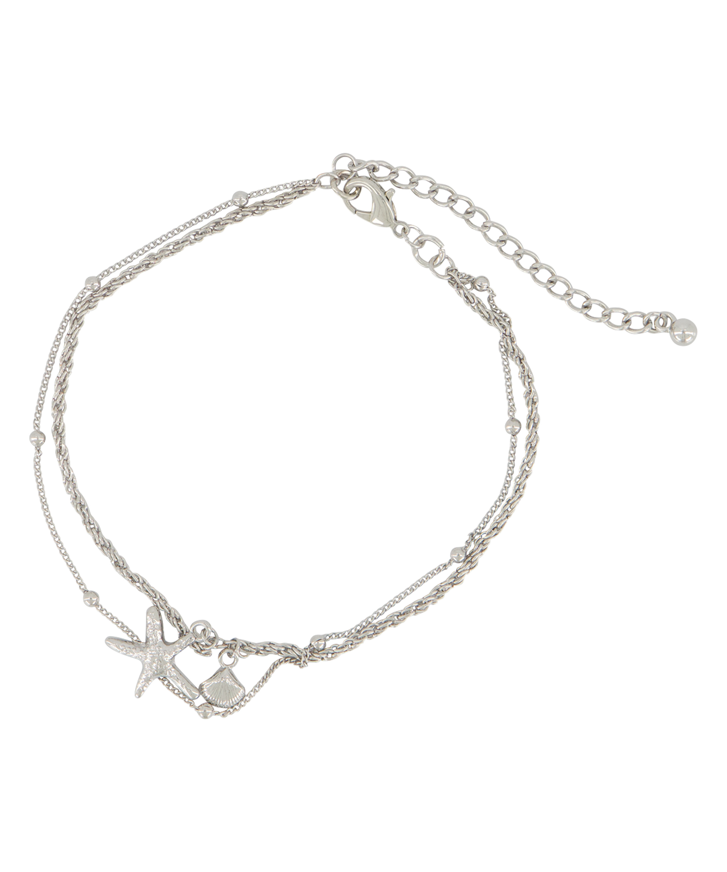 Cadena de tobillo, Gris, main