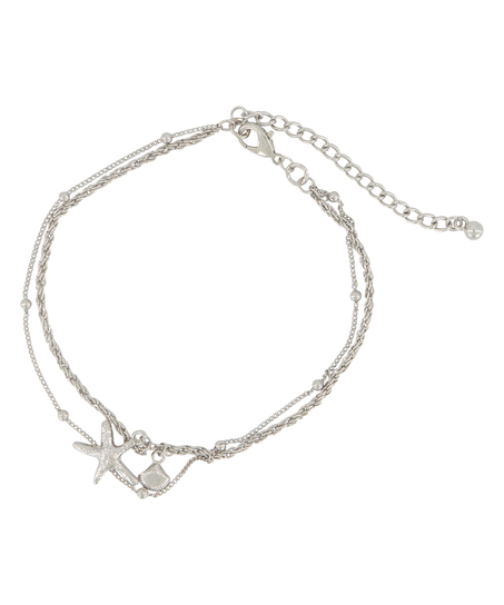 Cadena de tobillo, Gris