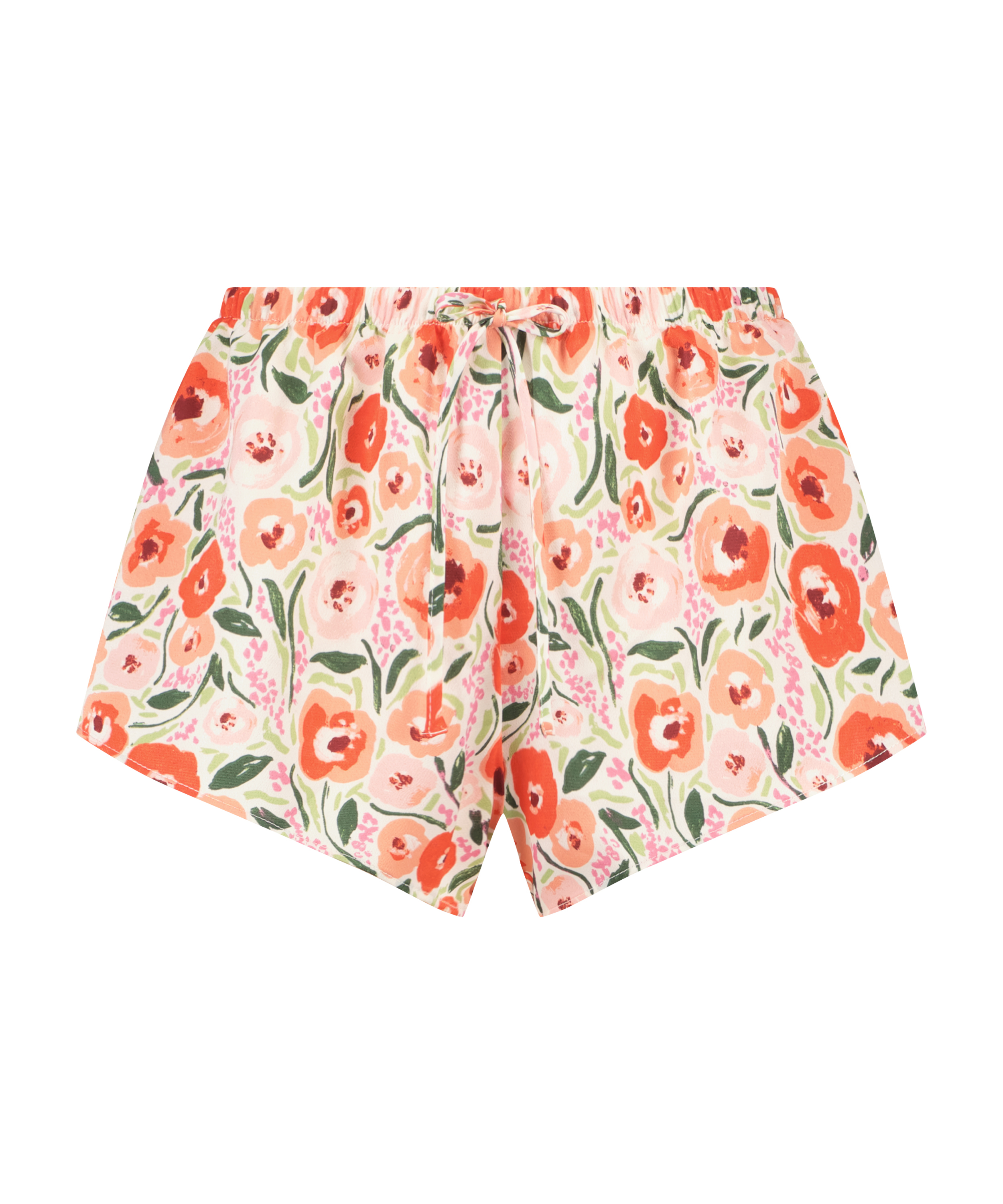 Pantal&oacute;n corto de sat&eacute;n, Blanco, main