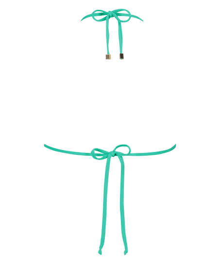 Top de bikini triangular Doha, Verde