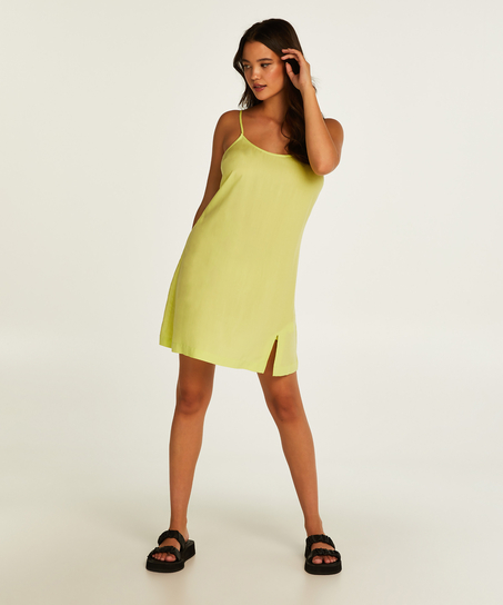 Vestido mini, Verde