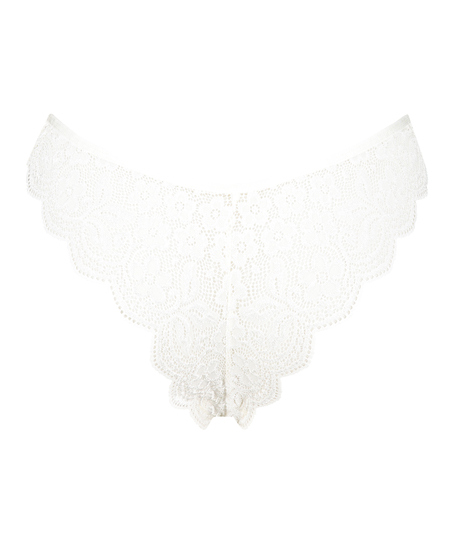 Braguita brasileña de pierna alta, Blanco