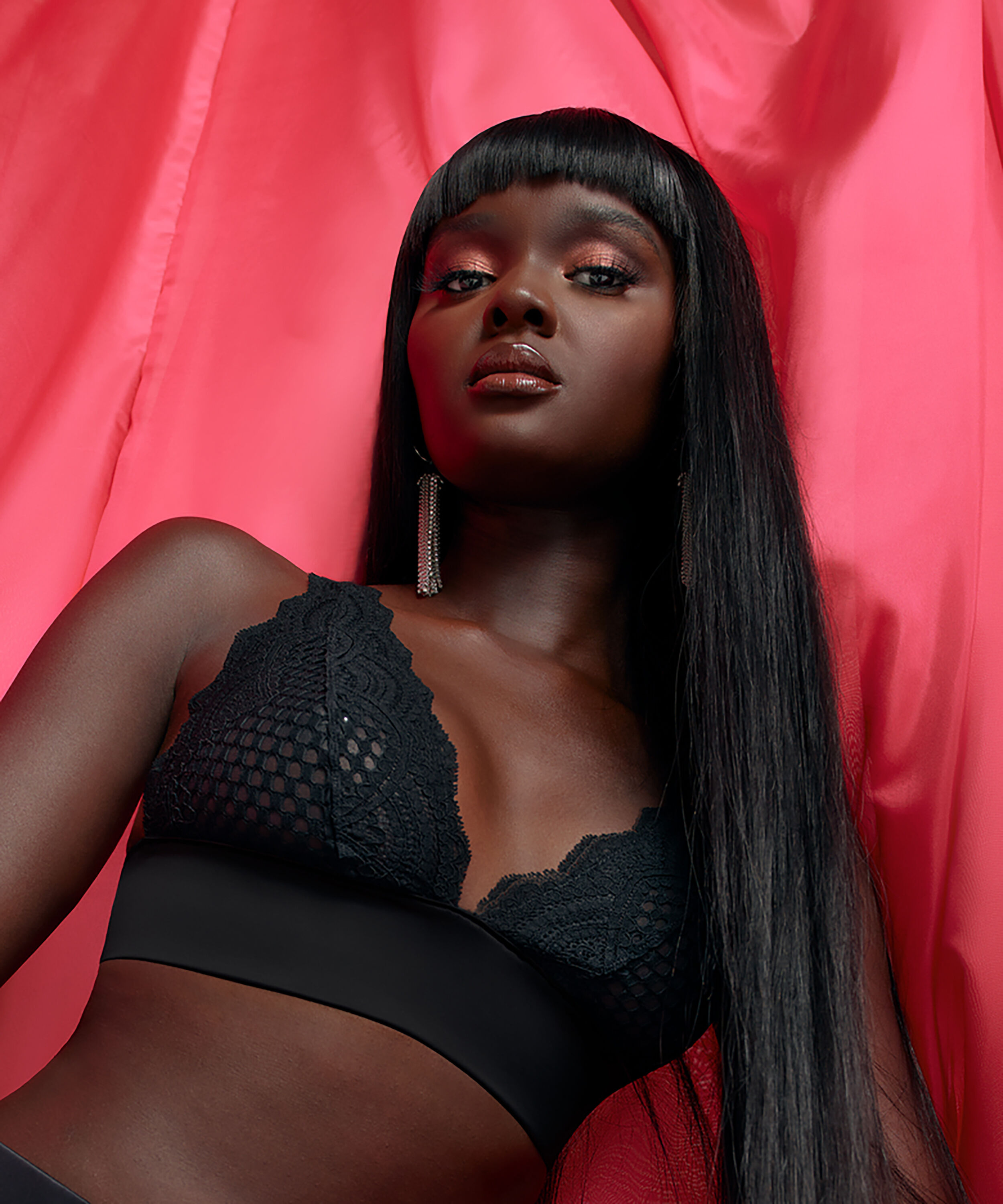 Bralette Duckie, Negro