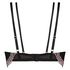 Sujetador longline de aros preformado Dide, Negro