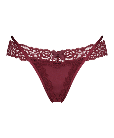 Tanga bajo Willow, Rojo
