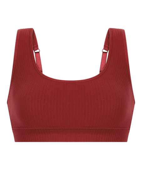 Bralette Dianne Scoop, Rojo