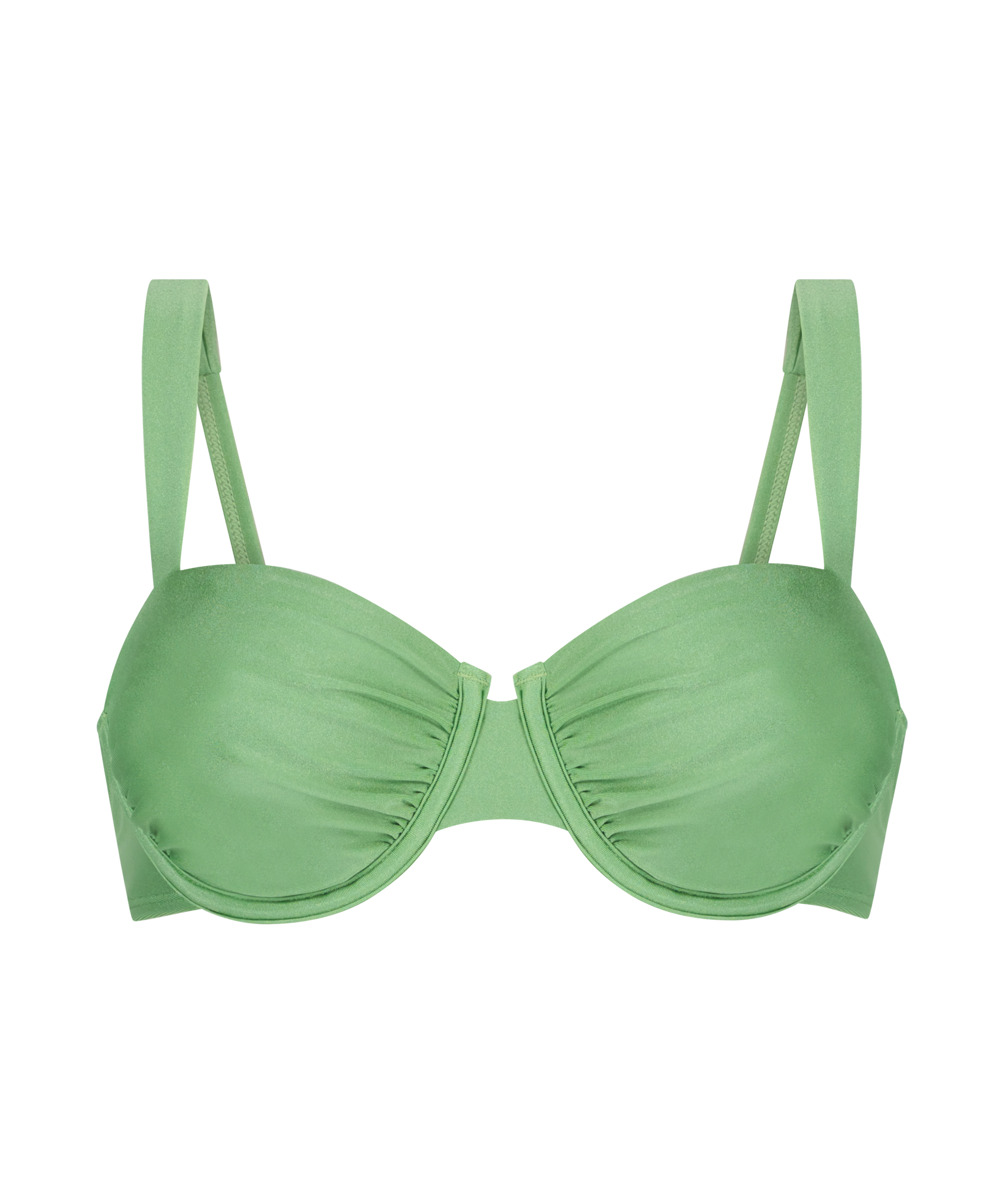 Top de bikini con aros no preformado Mauritius, Verde, main
