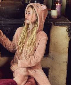 Mono Juvenil Fleece, Gris