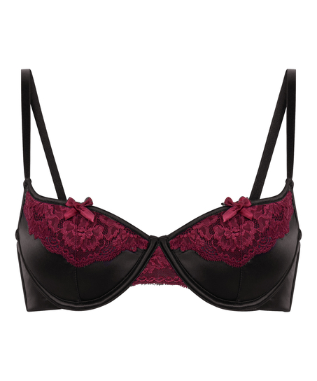 Sujetador de aros preformado Ambra, Negro