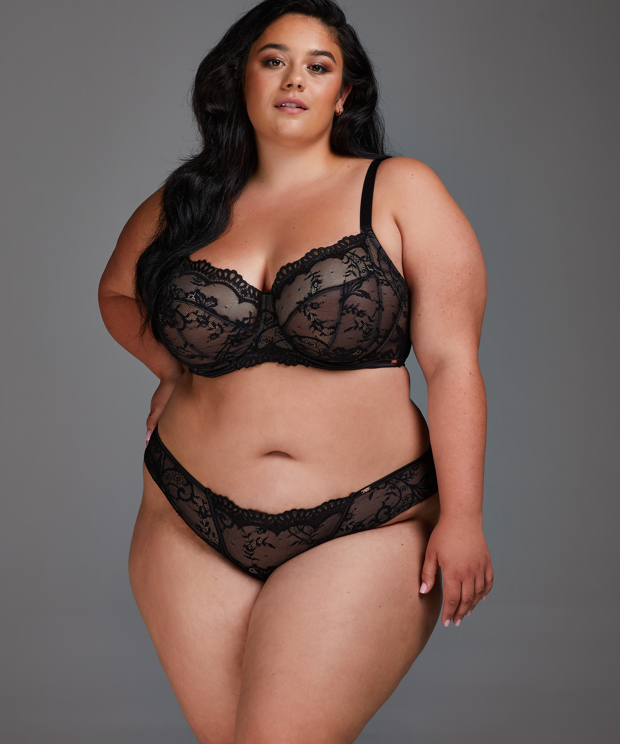 Sujetador de aros no preformado Helena, Negro, main