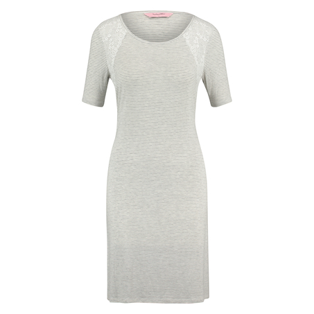 Camisón de escote redondo, Gris