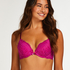 Sujetador push-up de aros preformado Rose, Morado