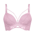 Sujetador longline push-up con aros preformado Lidia, Rosa