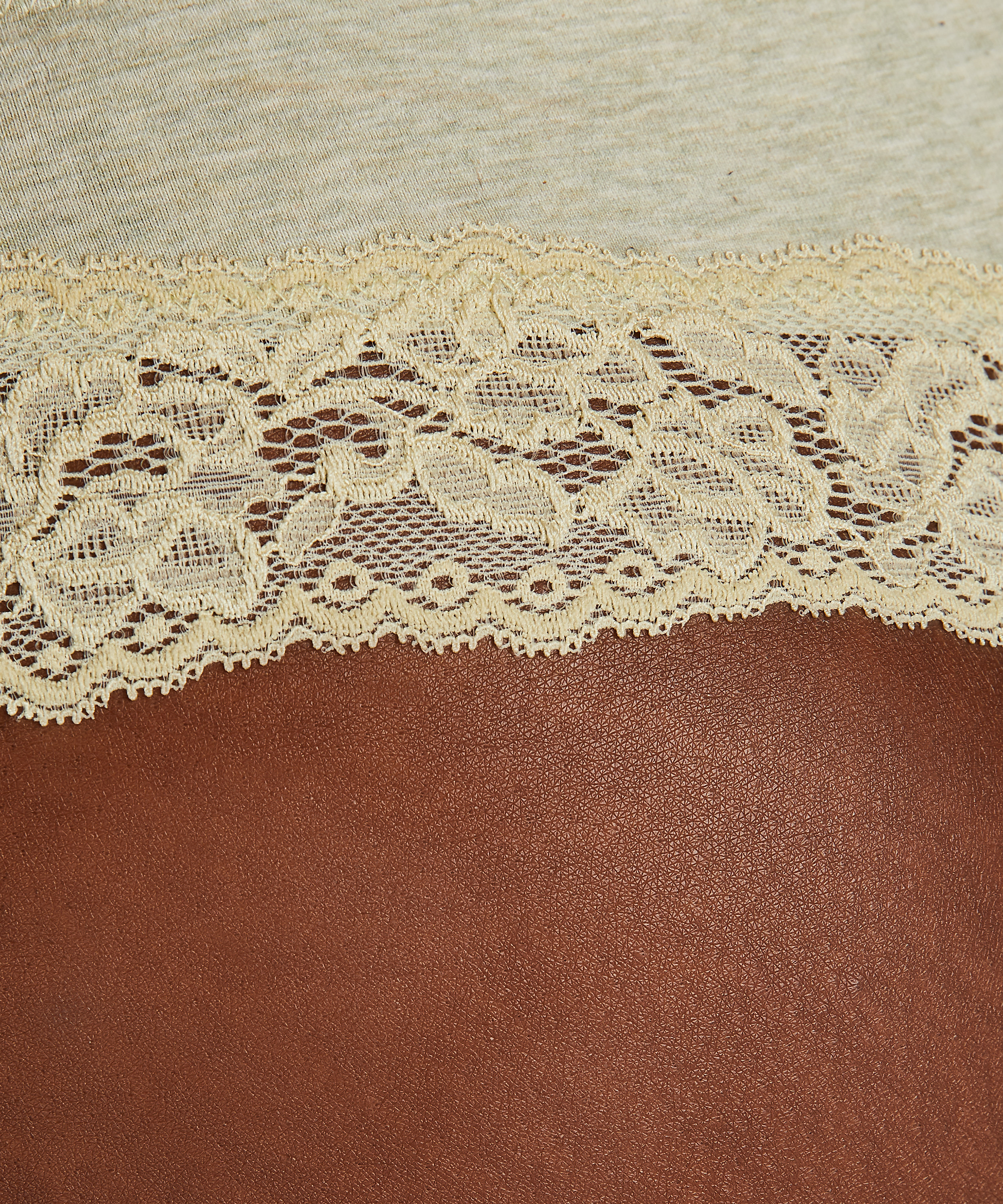 Tanga bóxer de algodón, Verde, main