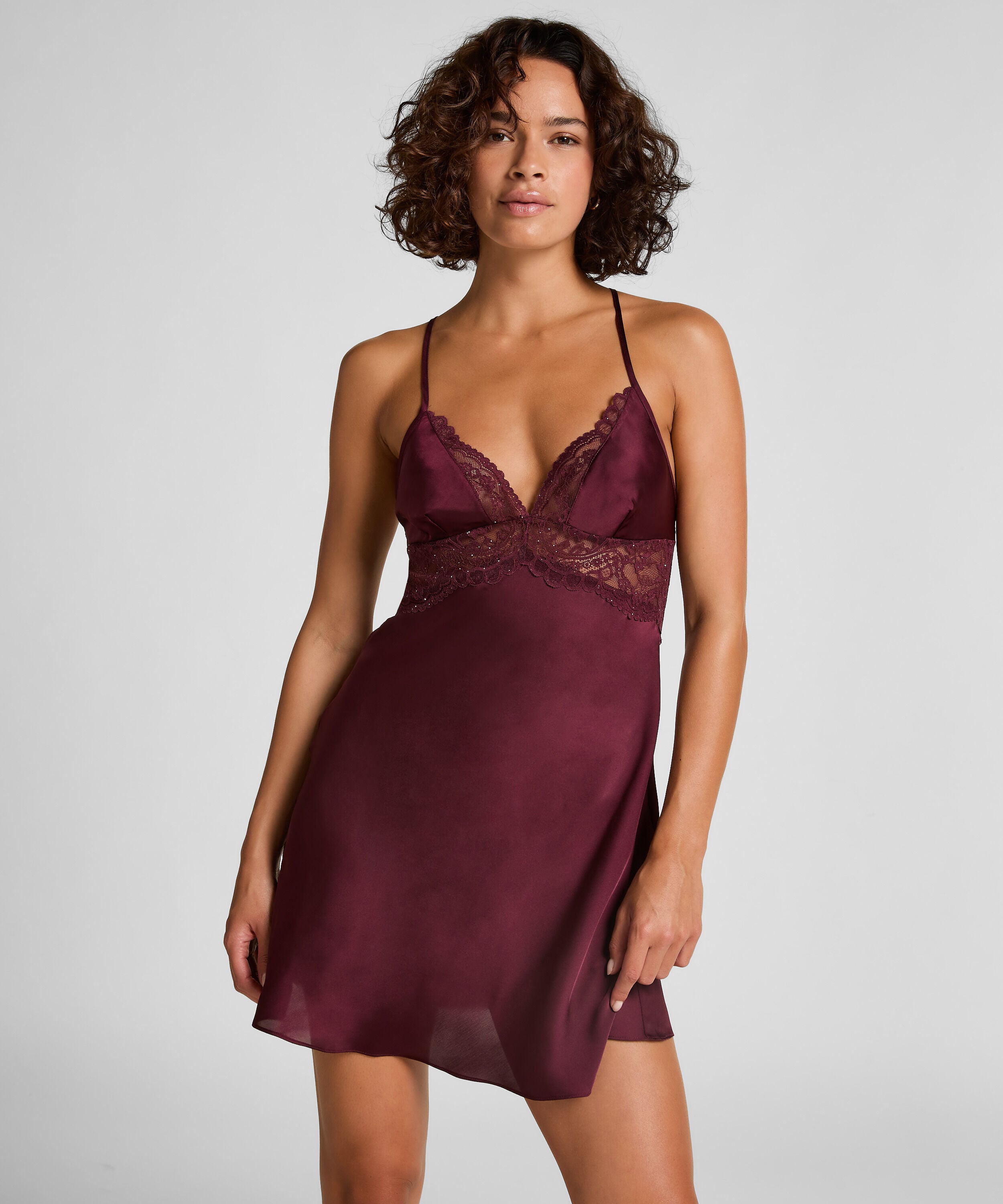 Camisón Isadora, Rojo
