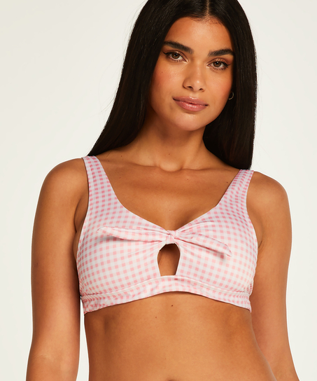 Bikini croptop Seychelles, Rosa