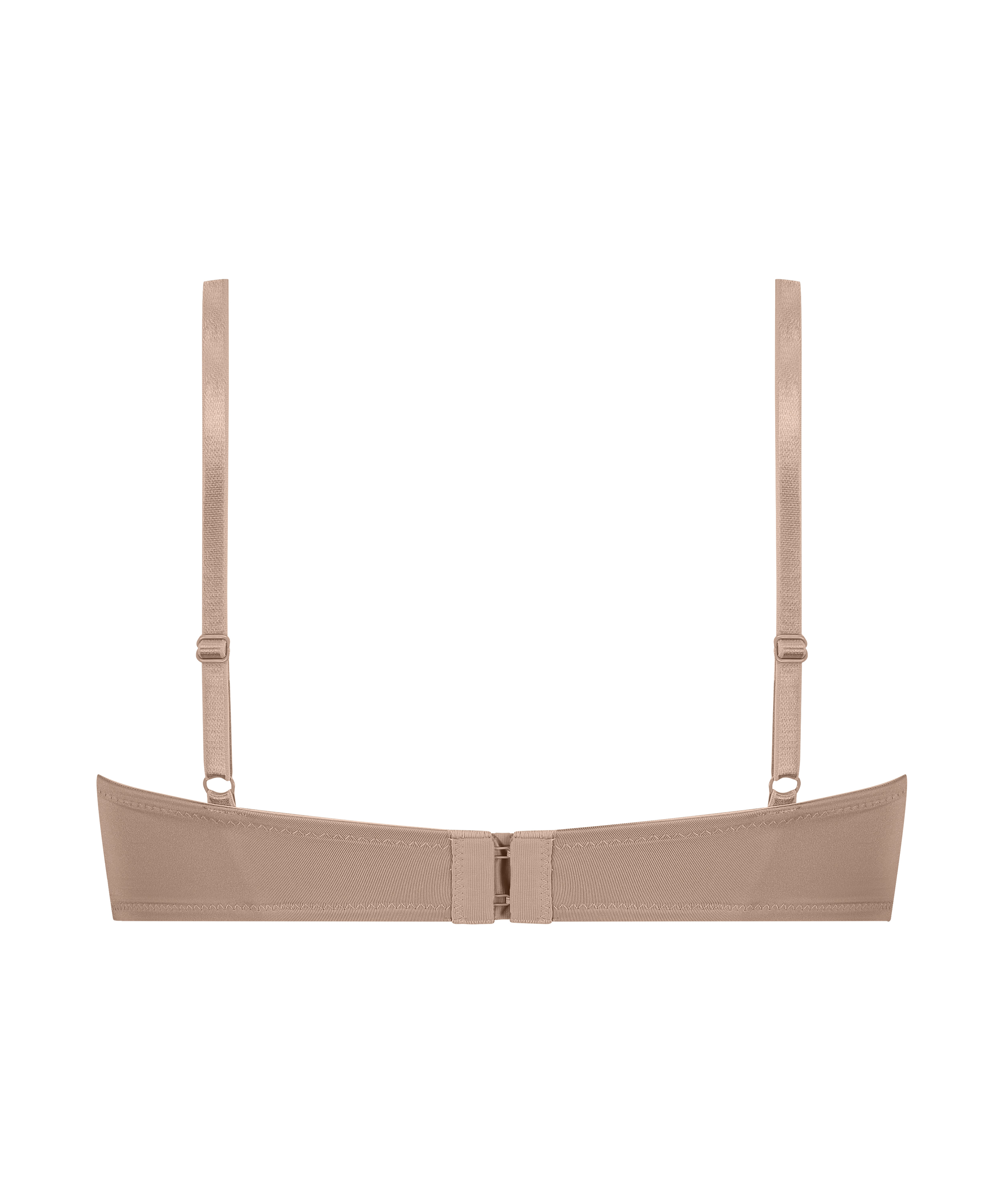 Sujetador longline de aros no preformado Anya, Marrón, main