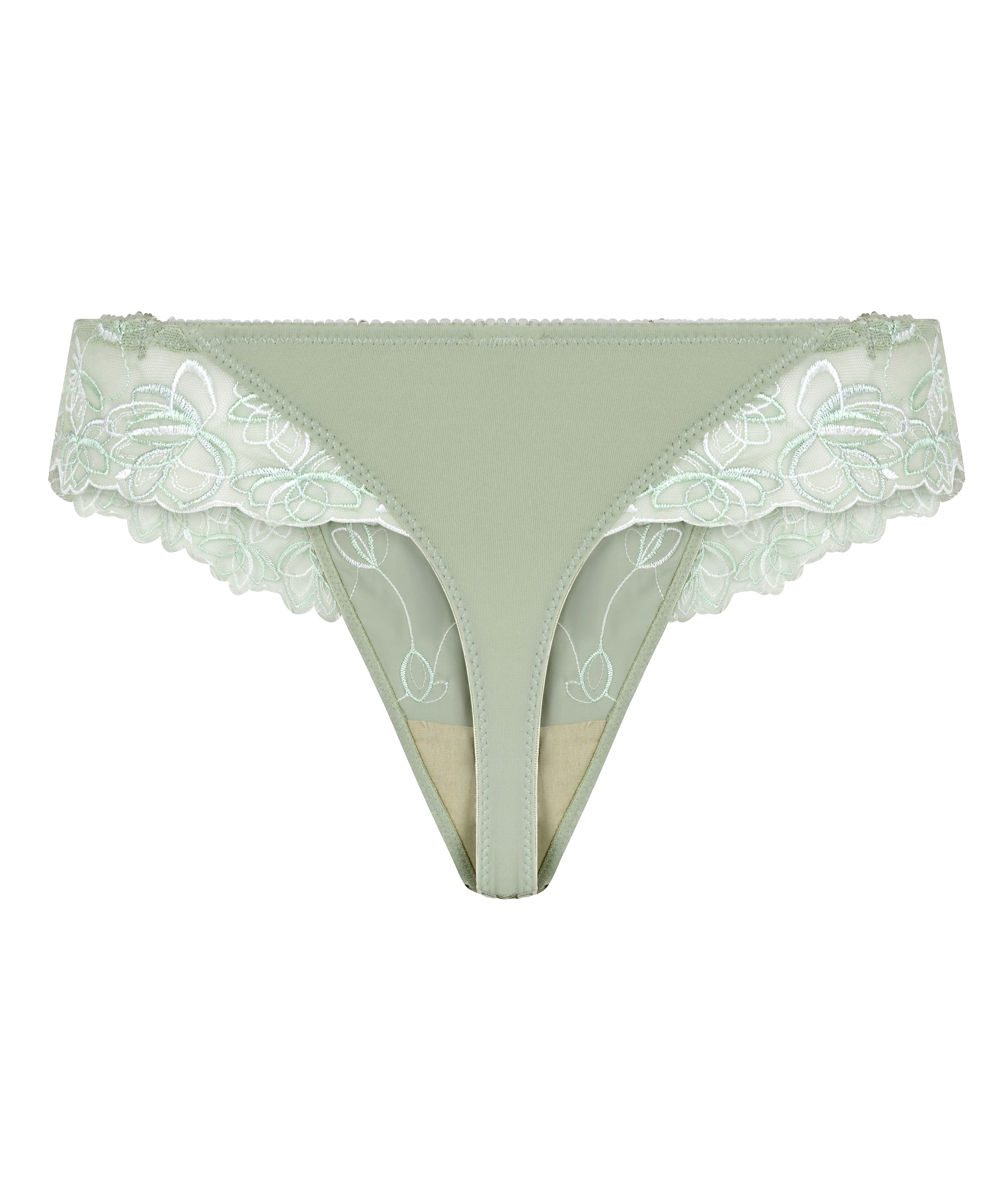 Tanga pantalón corto Diva, Verde, main