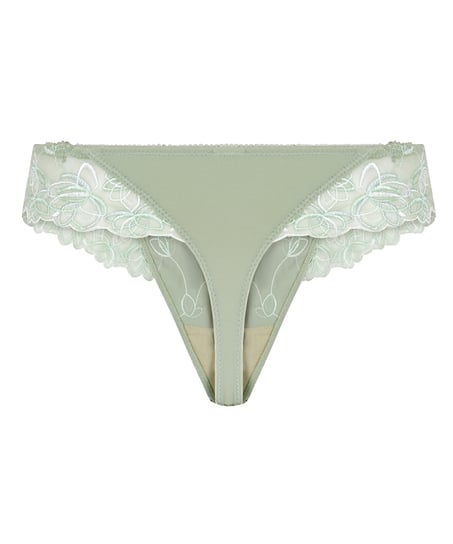 Tanga pantalón corto Diva, Verde