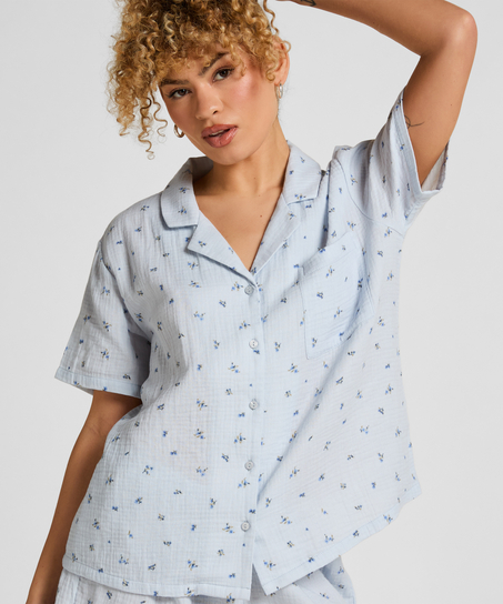 Chaqueta de muselina, Azul