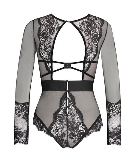 Cuerpo con aros Priscilla Rebecca Mir, Negro