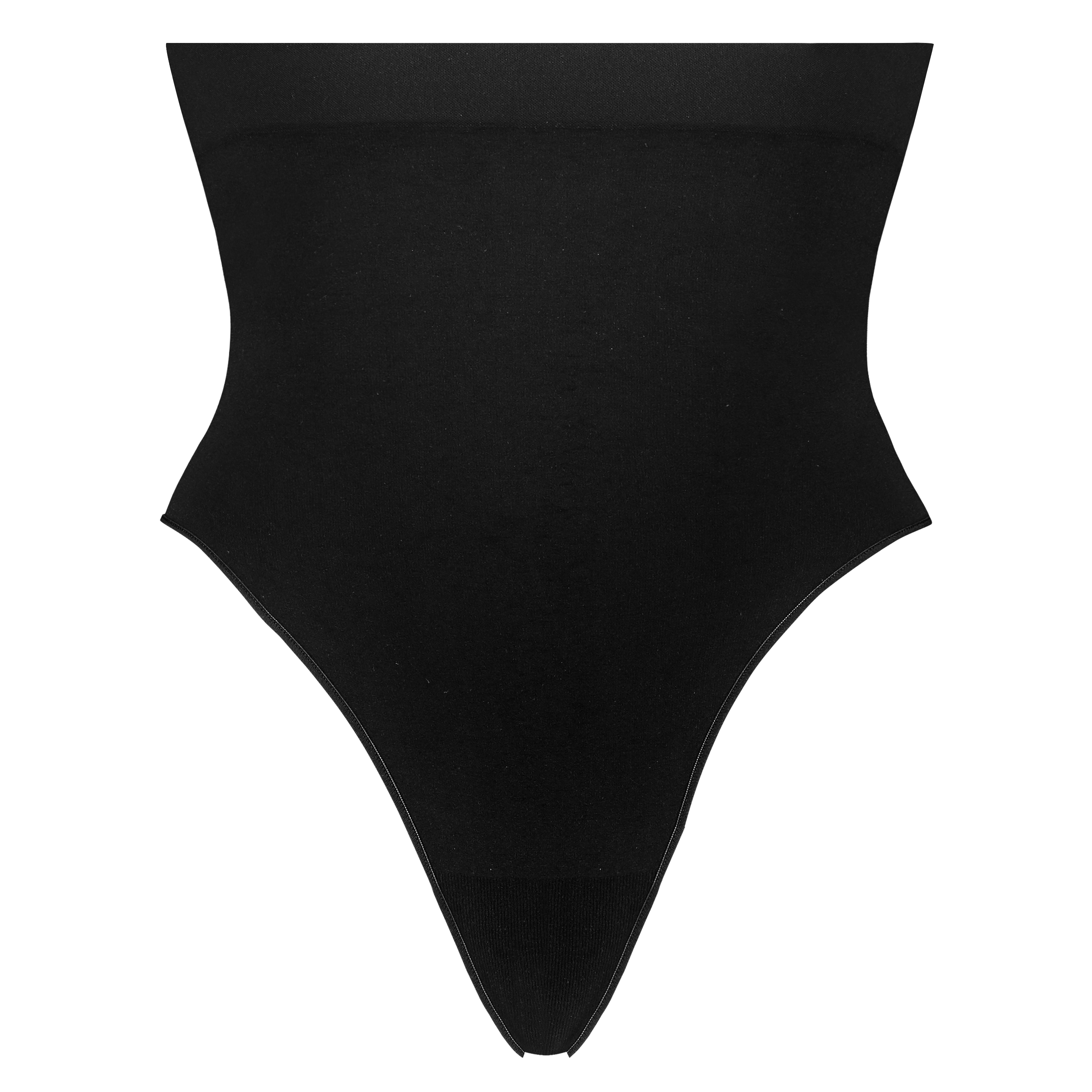 Tanga de cintura alta reafirmante - Level 2, Negro, main