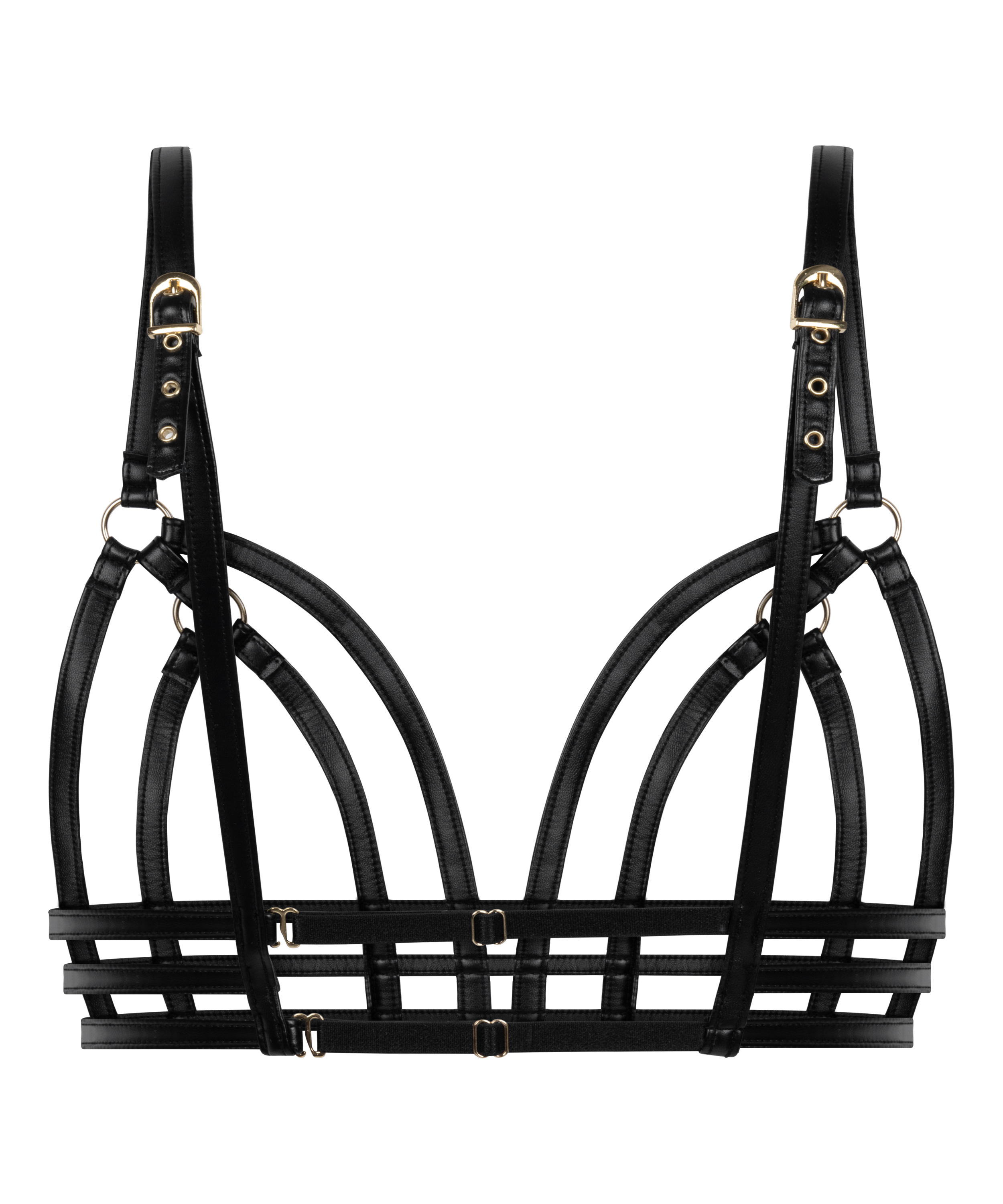 Bralette Cross, Negro, main