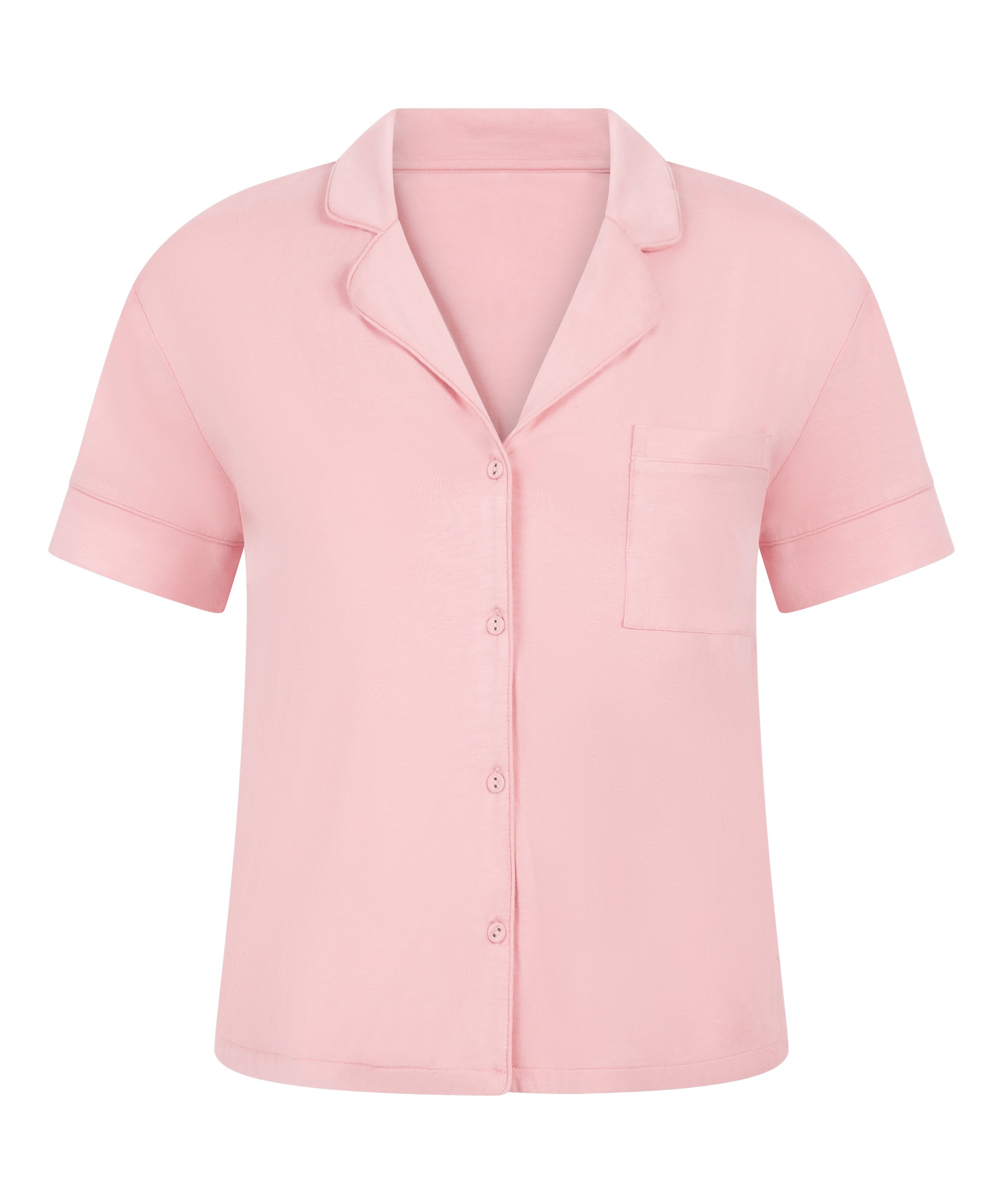 Chaqueta de manga corta de jersey Essential, Rosa, main
