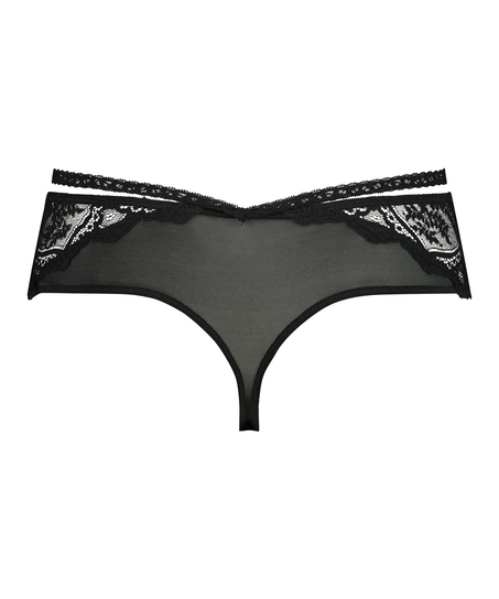 Tanga bóxer Skylar, Negro